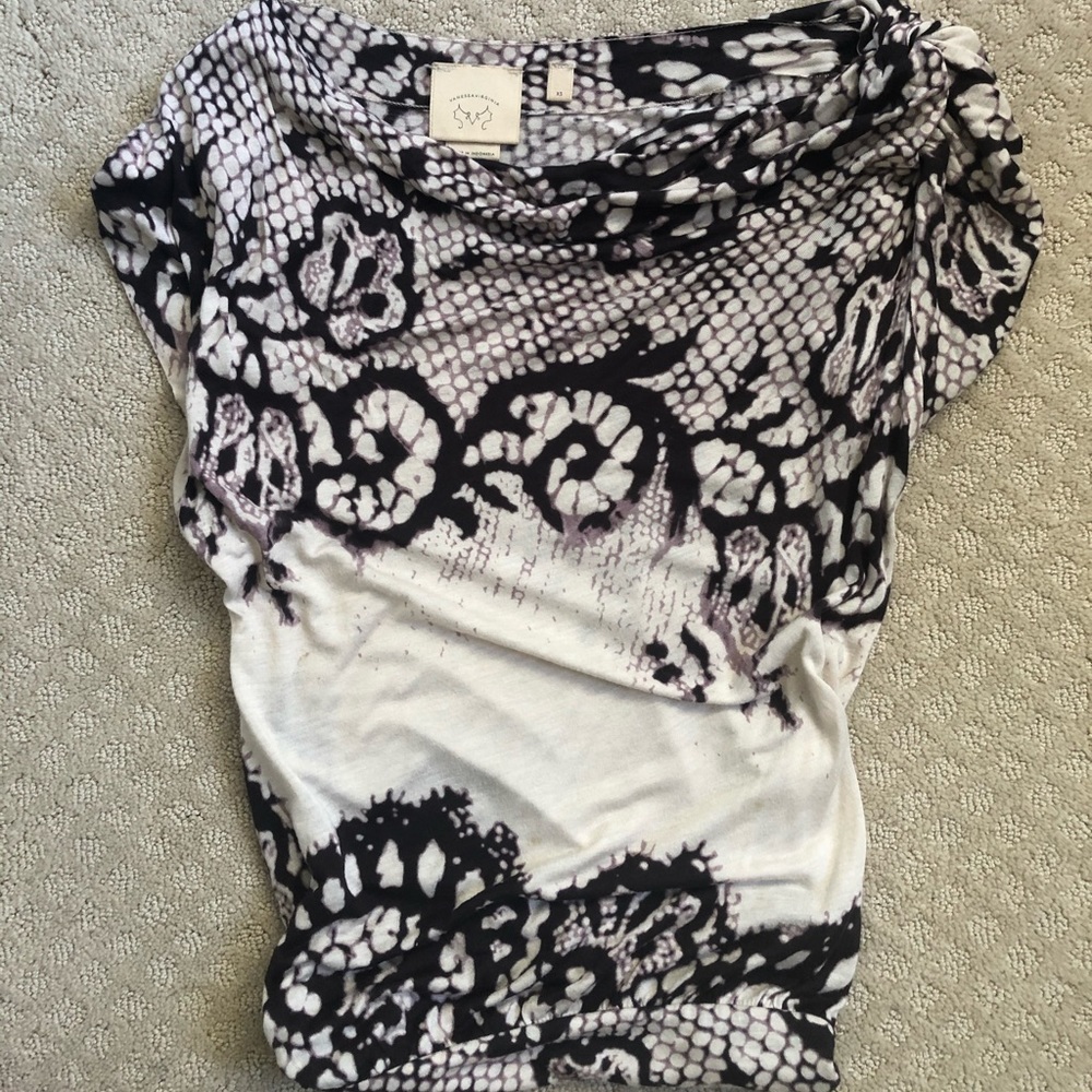 Vanessa Virginia batik print top